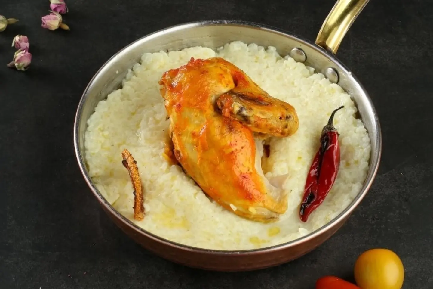 سليق دجاج نصف
