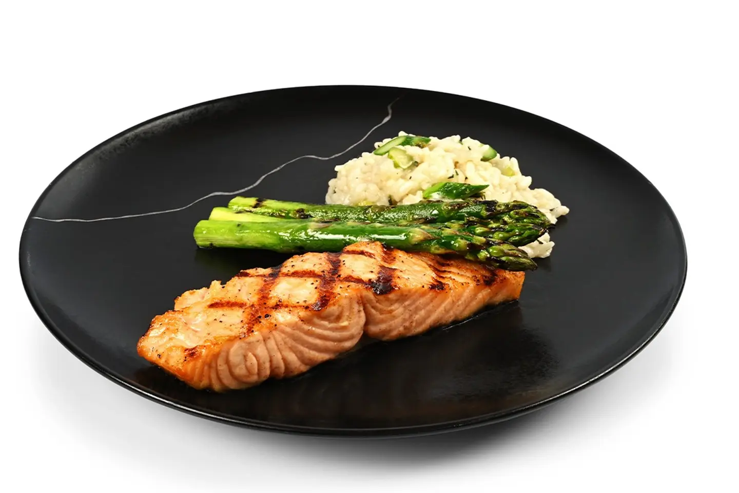 Salmon With Risotto