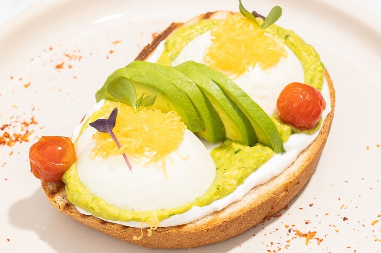Toast Egg Avocado