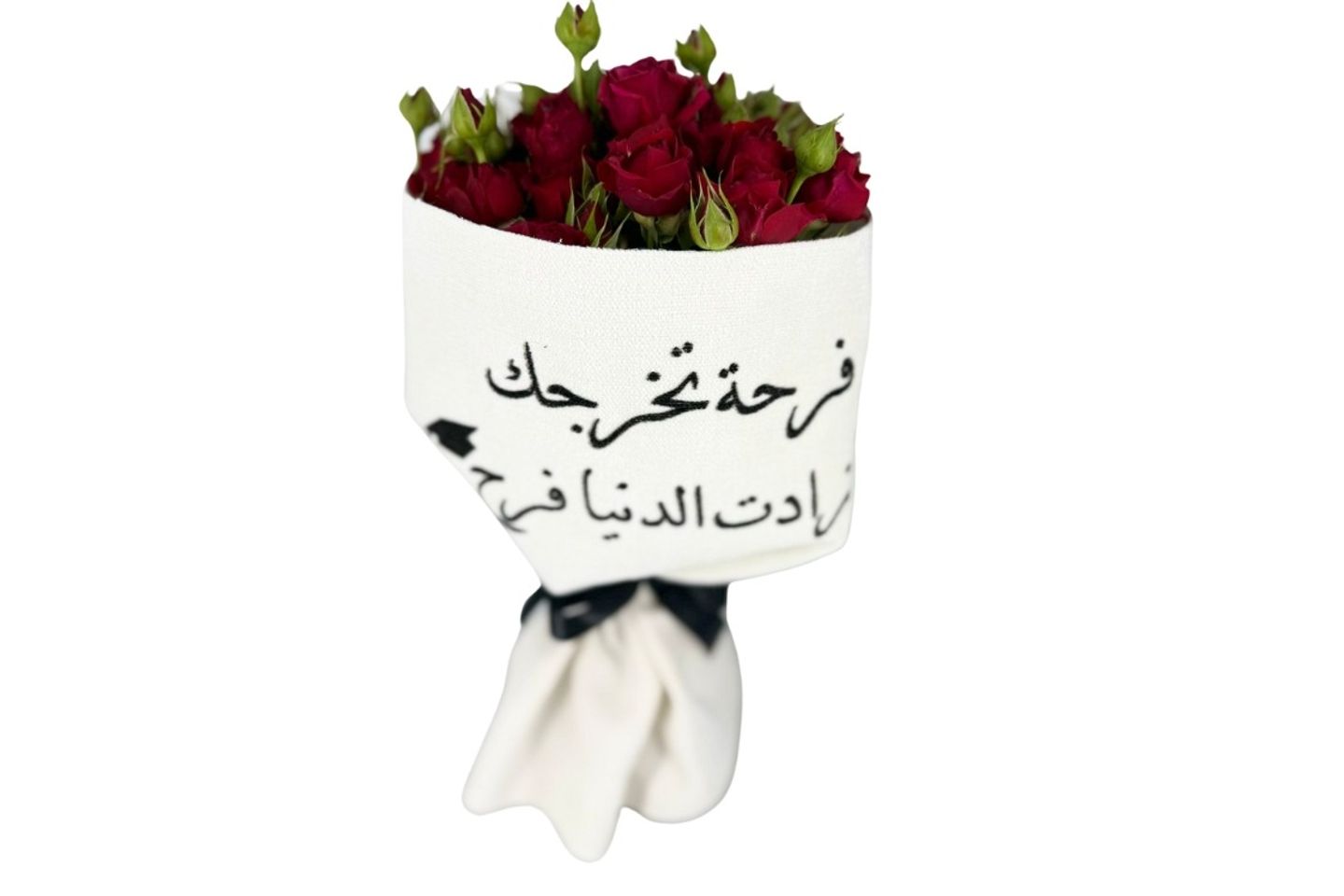 باقة تخرج احمر