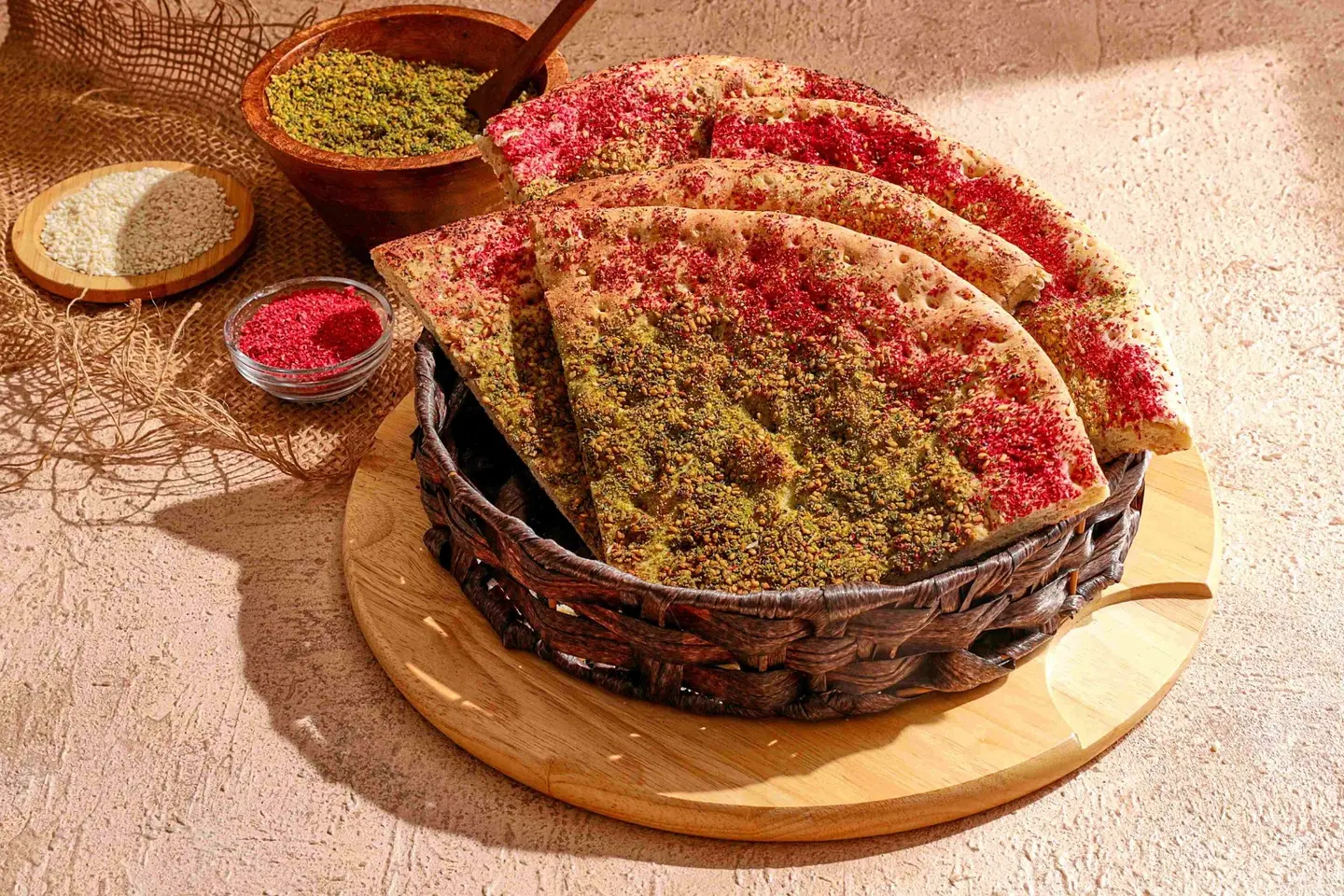 تميس زعتر مع صمان