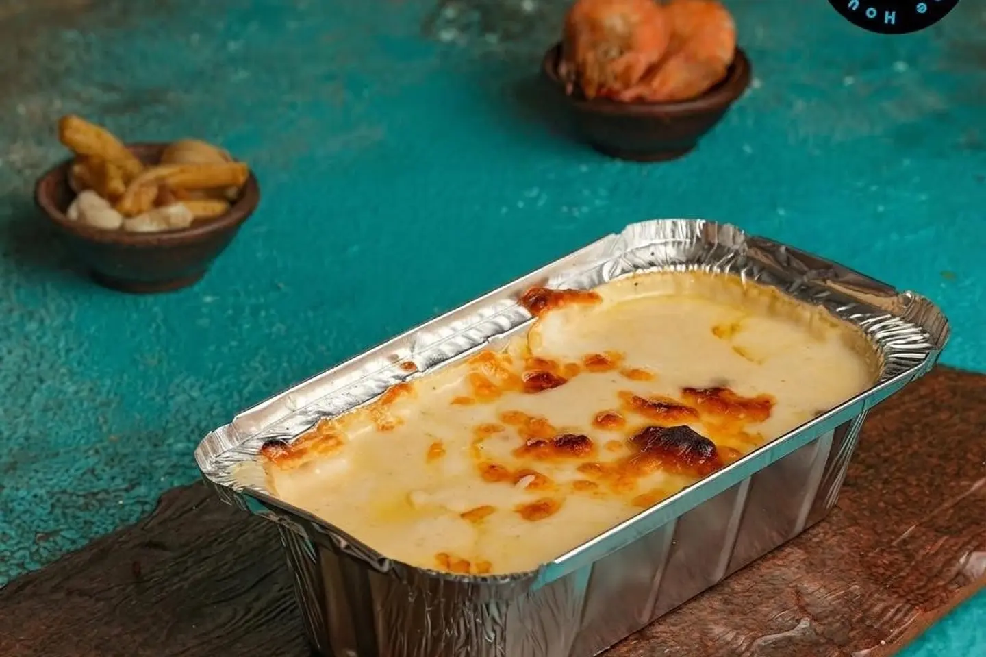 Pasta Bashamel With Shirmp