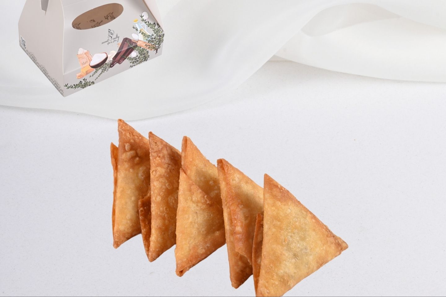 Liquid Cheese Samosa Five Pieces