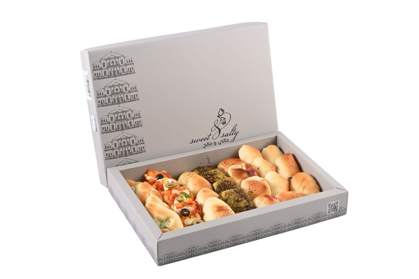 فطائر مشكل وسط