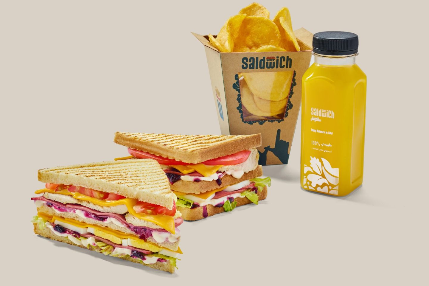 Club Meal With Chips