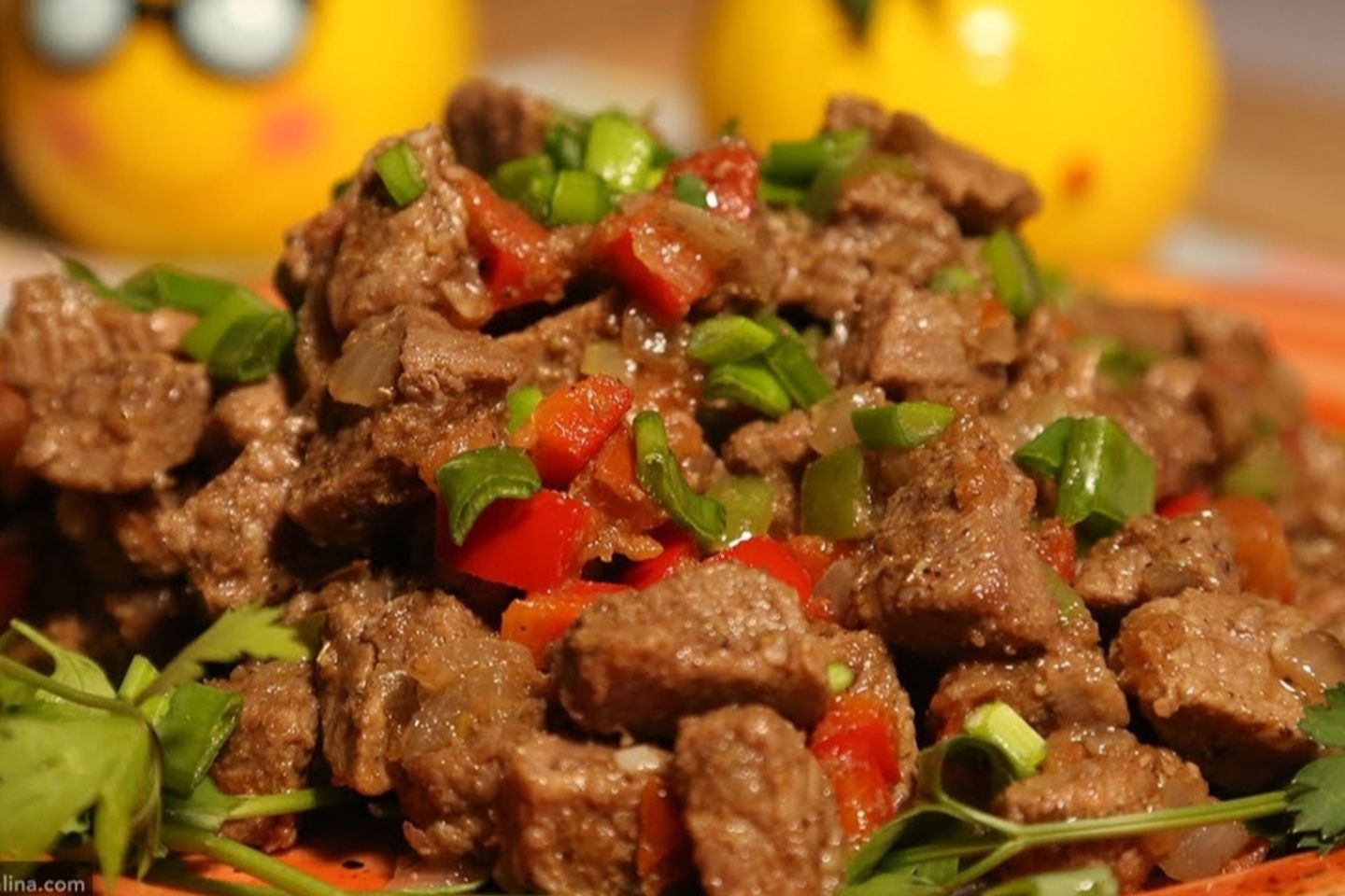 حميس لحم بالخضار