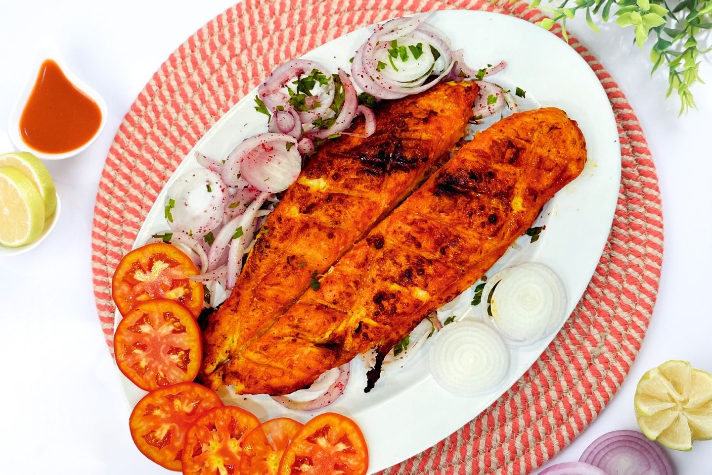 سمك فيليه مشوي ساده