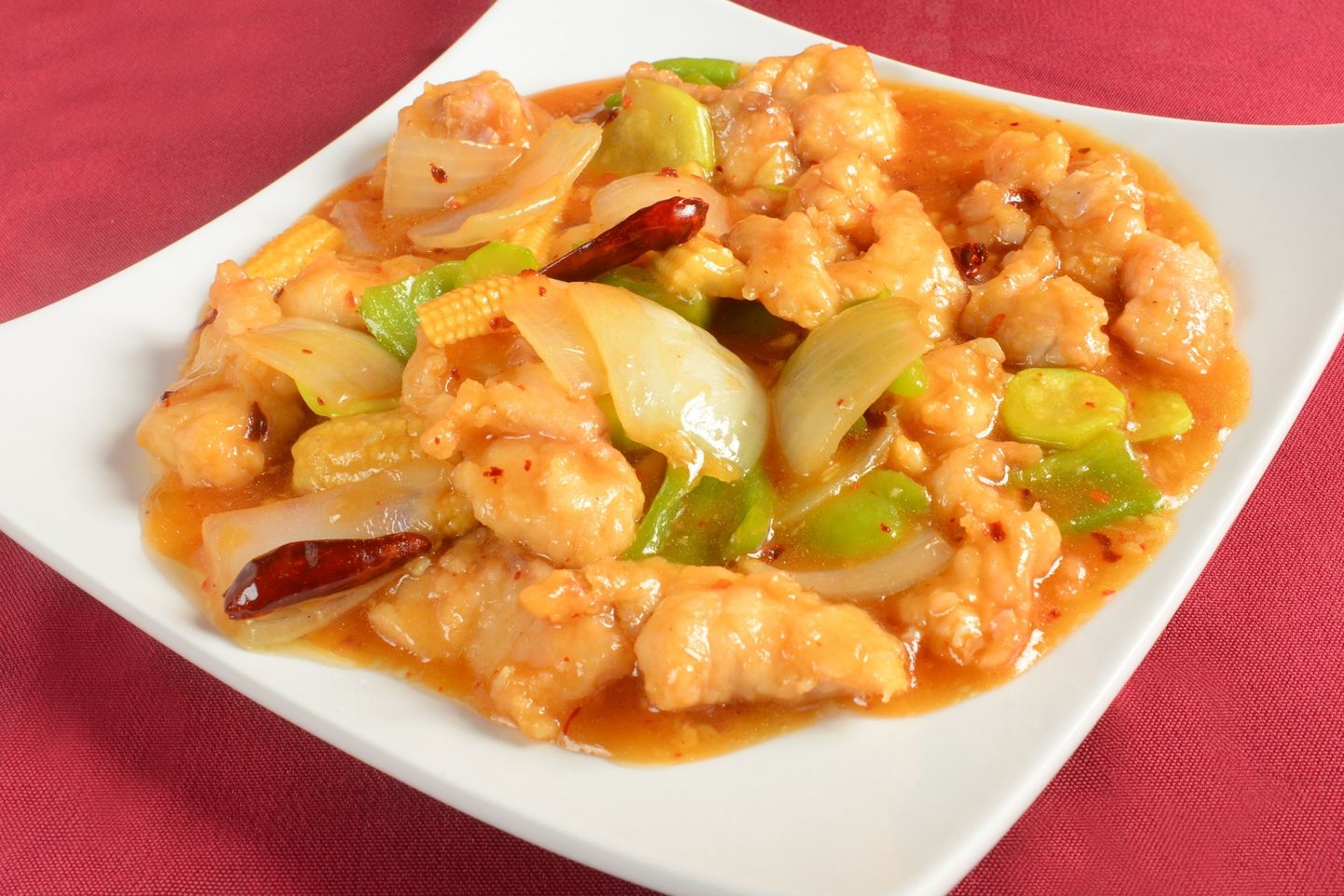 Fish Chili & Garlic Chinese Style