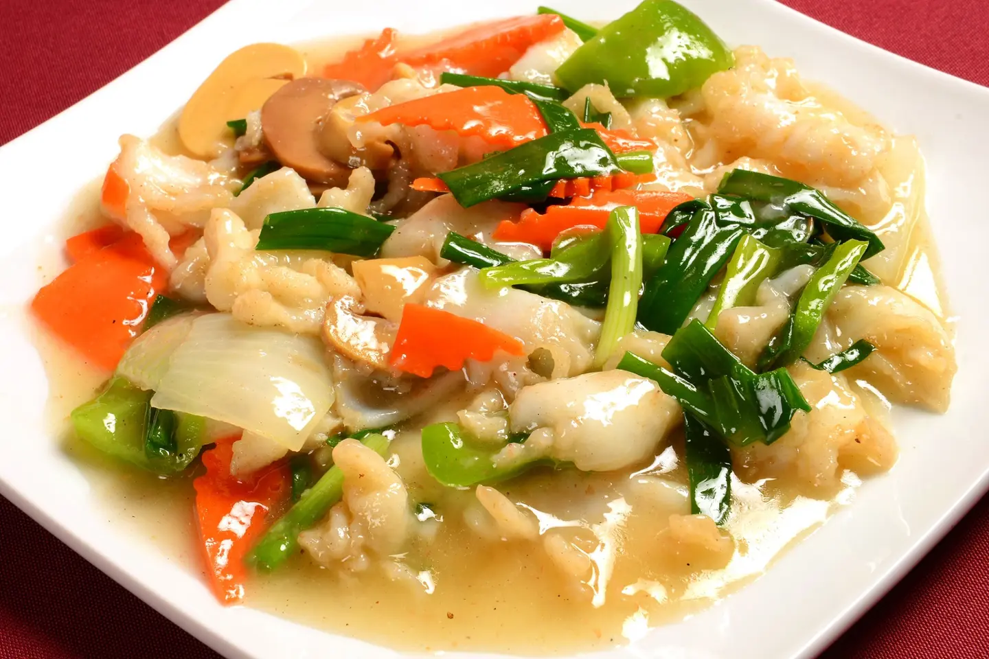 Cuttlefish With Green Pepper