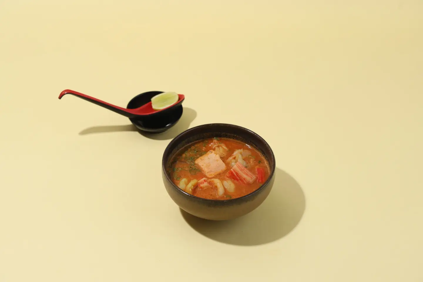 شوربة المأكولات البحرية الكورية