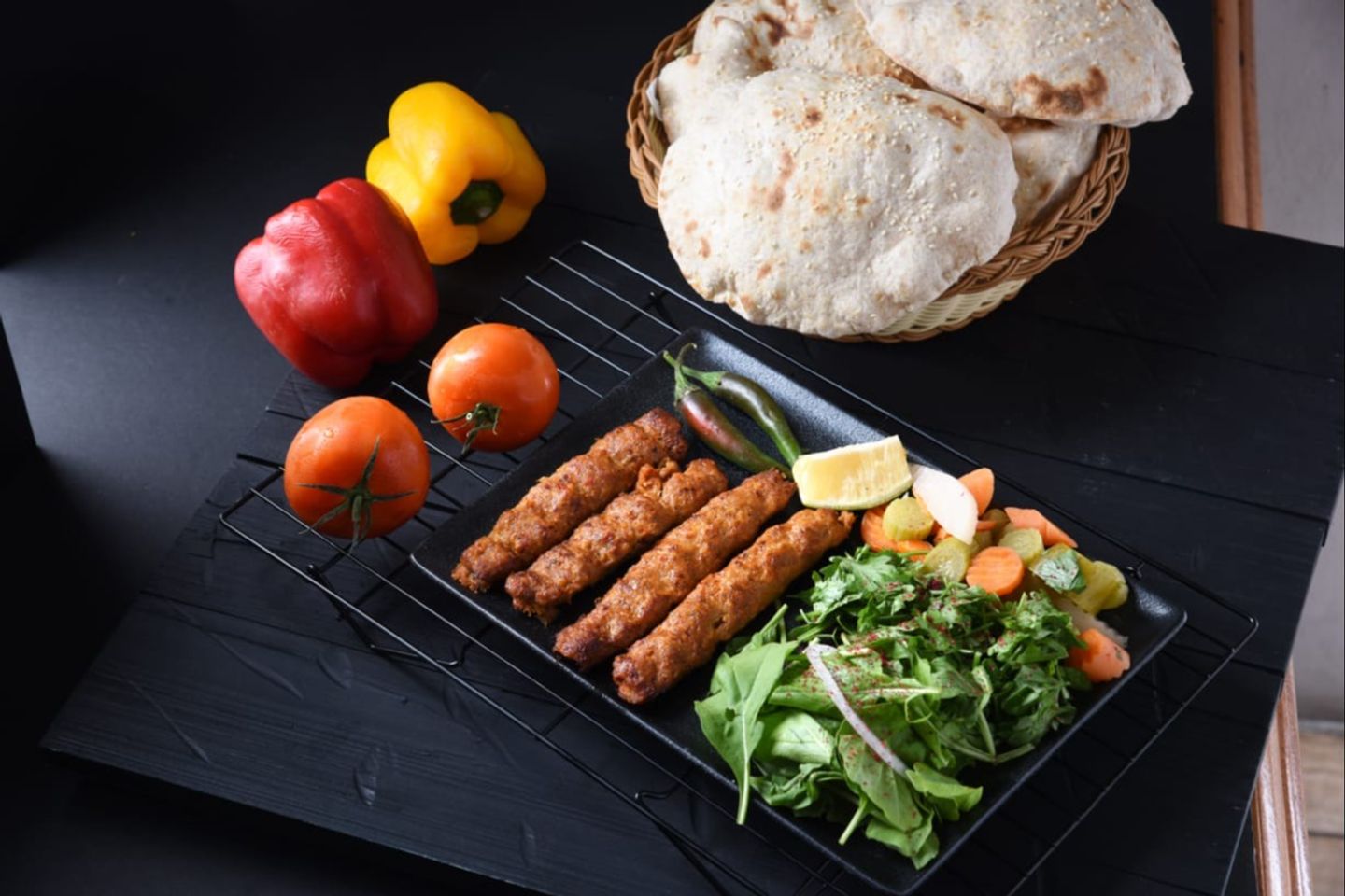 كباب دجاج بالجبنة و الهلابينو