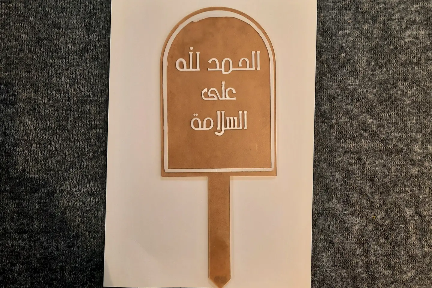 تغريسه - الحمد لله على السلامة
