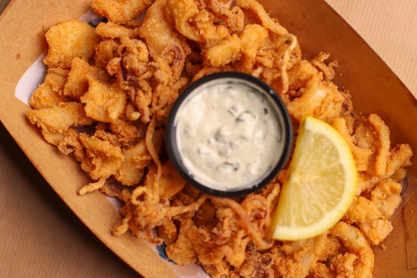 Calamari Basket