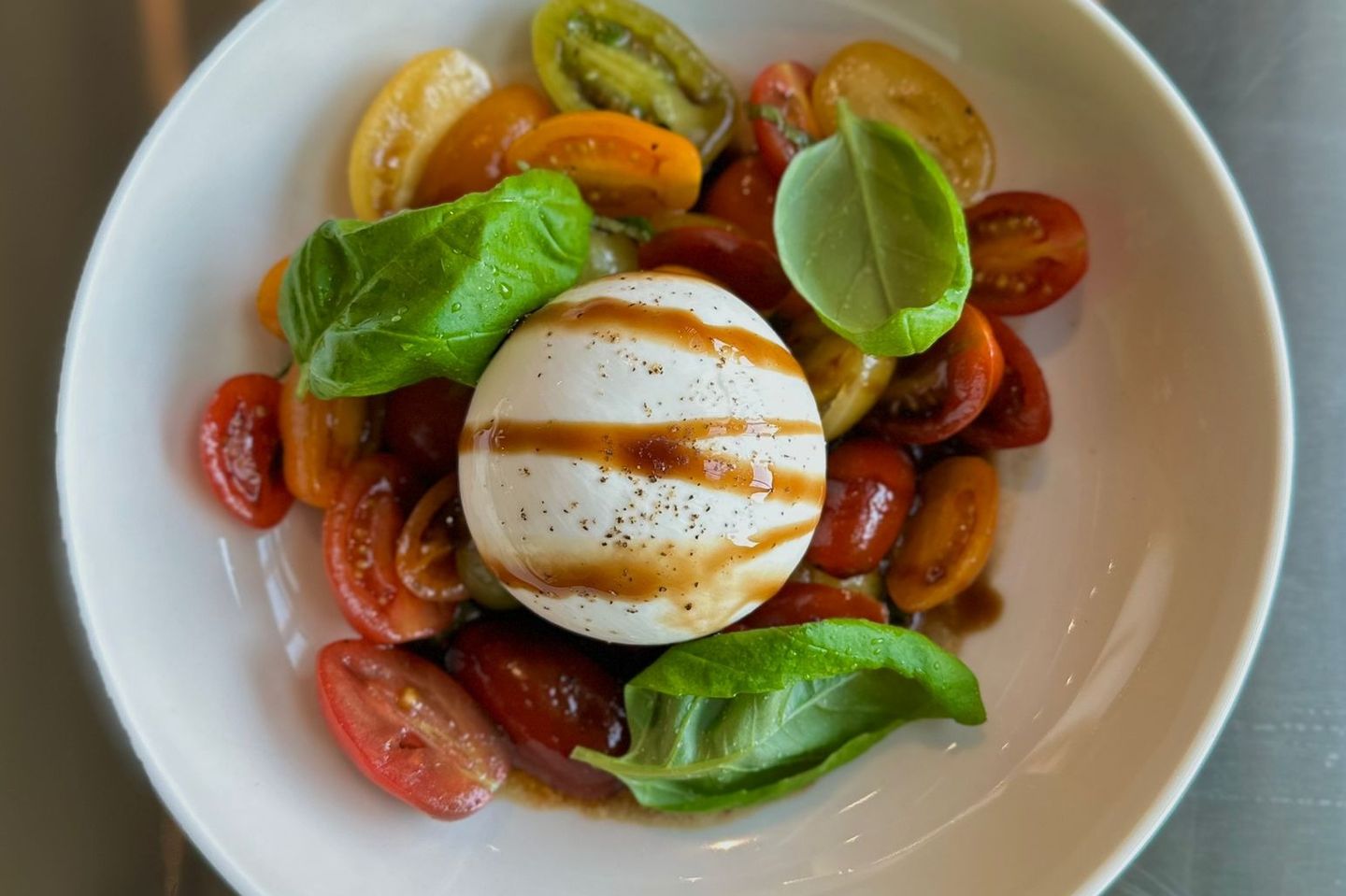 Seasonal Salad With Burrata