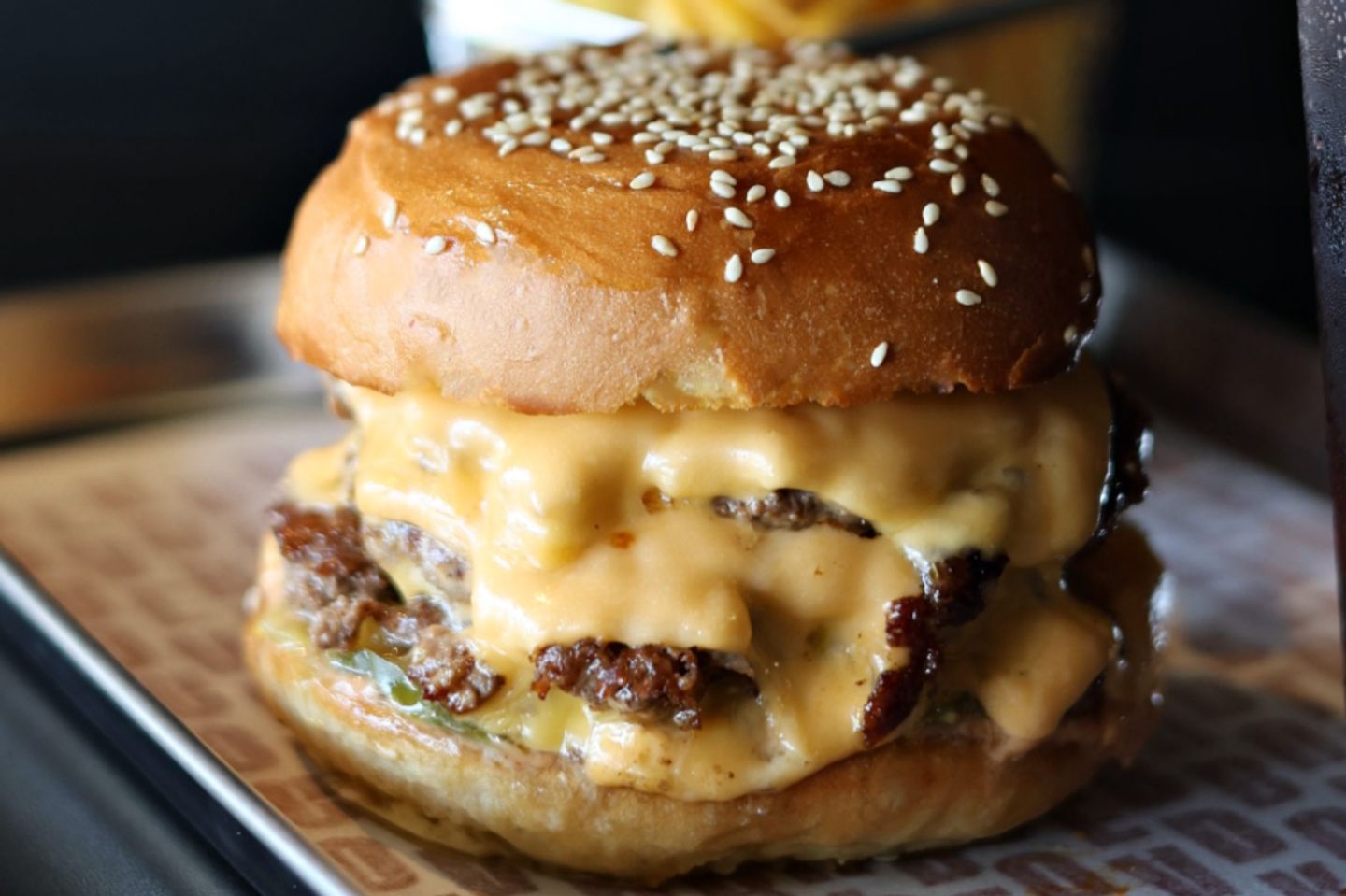 Triple Cheese Burger