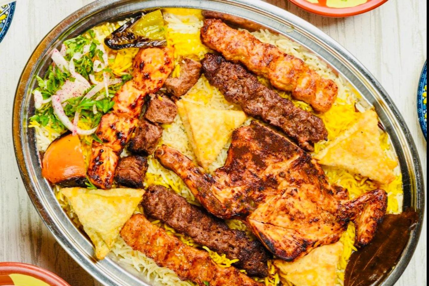 عرض صينية مشويات كبيرة
