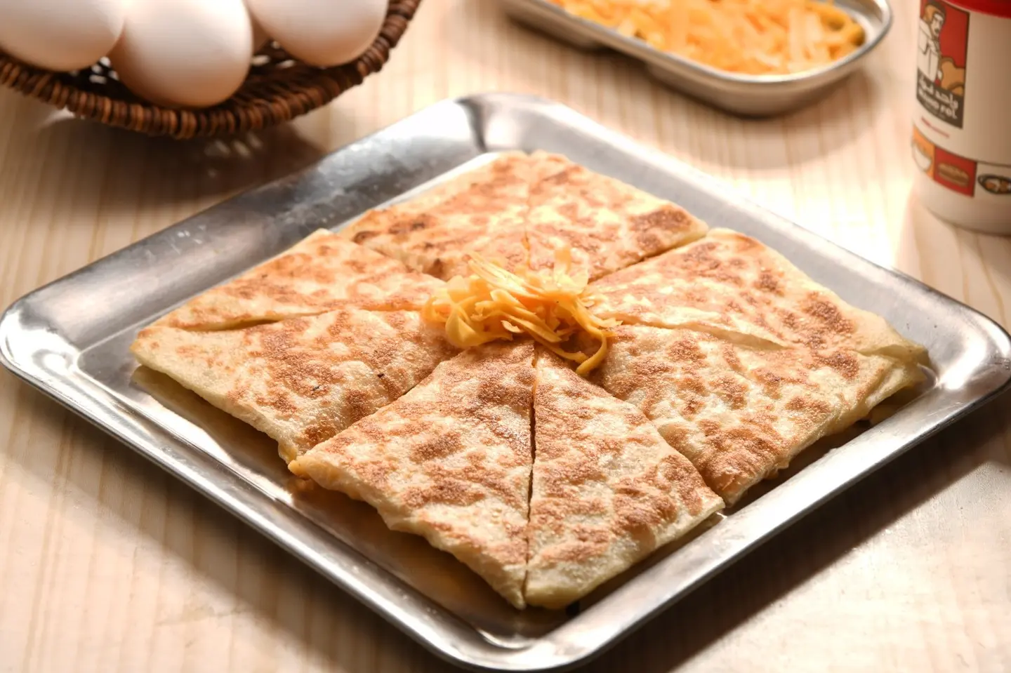 مطبق جبن شيدر سادة