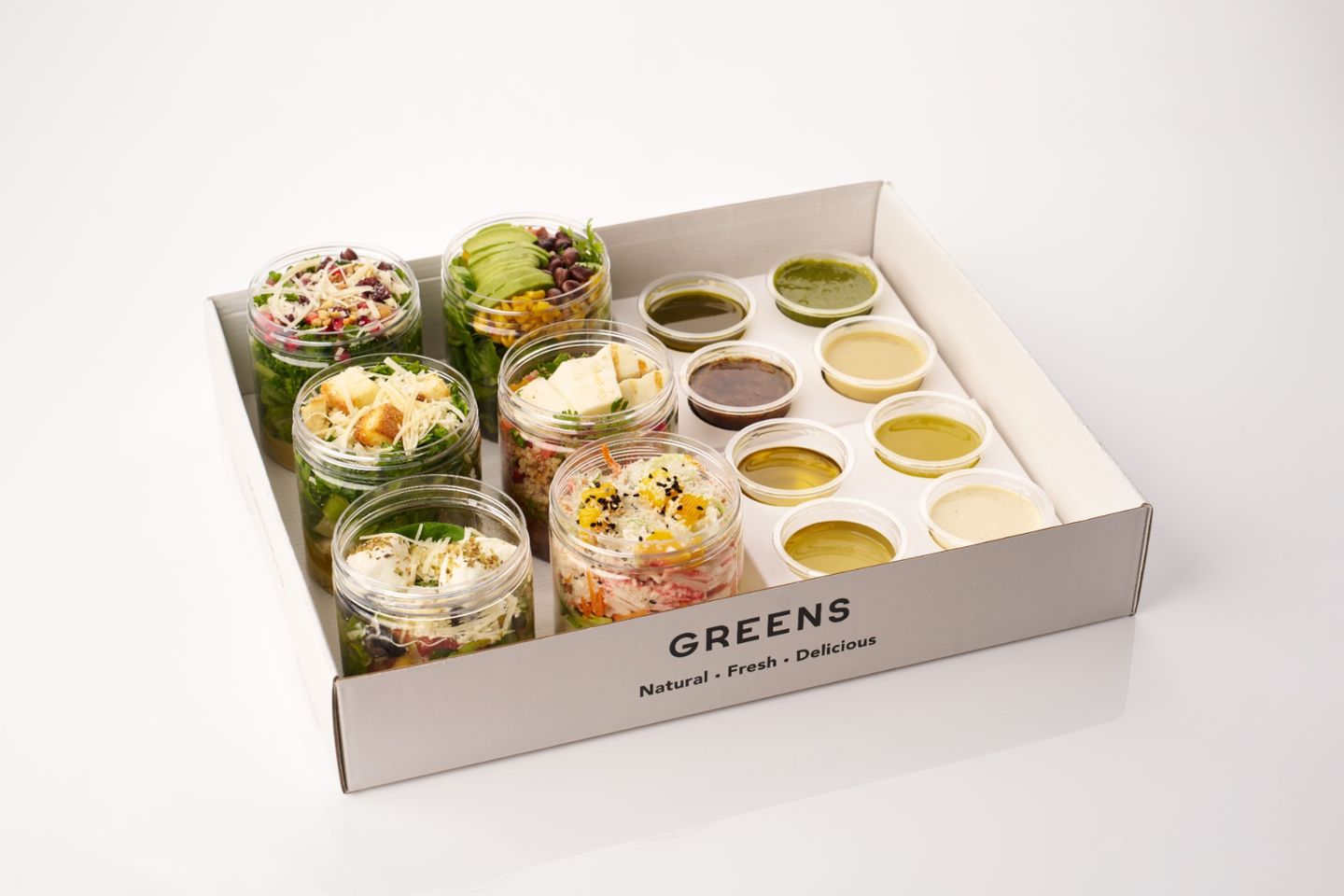 Salad Jar Box