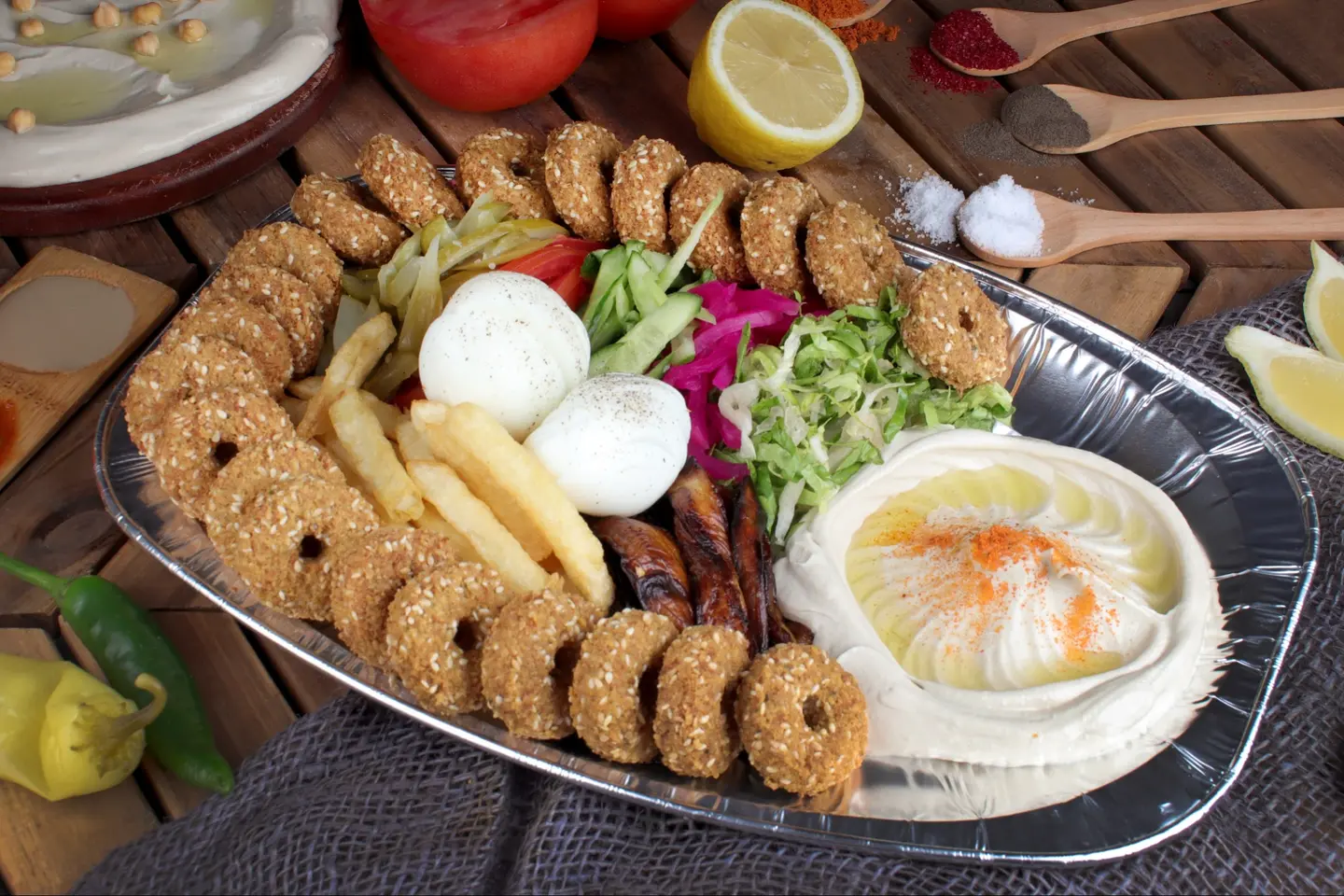 Medium Falafel Plate