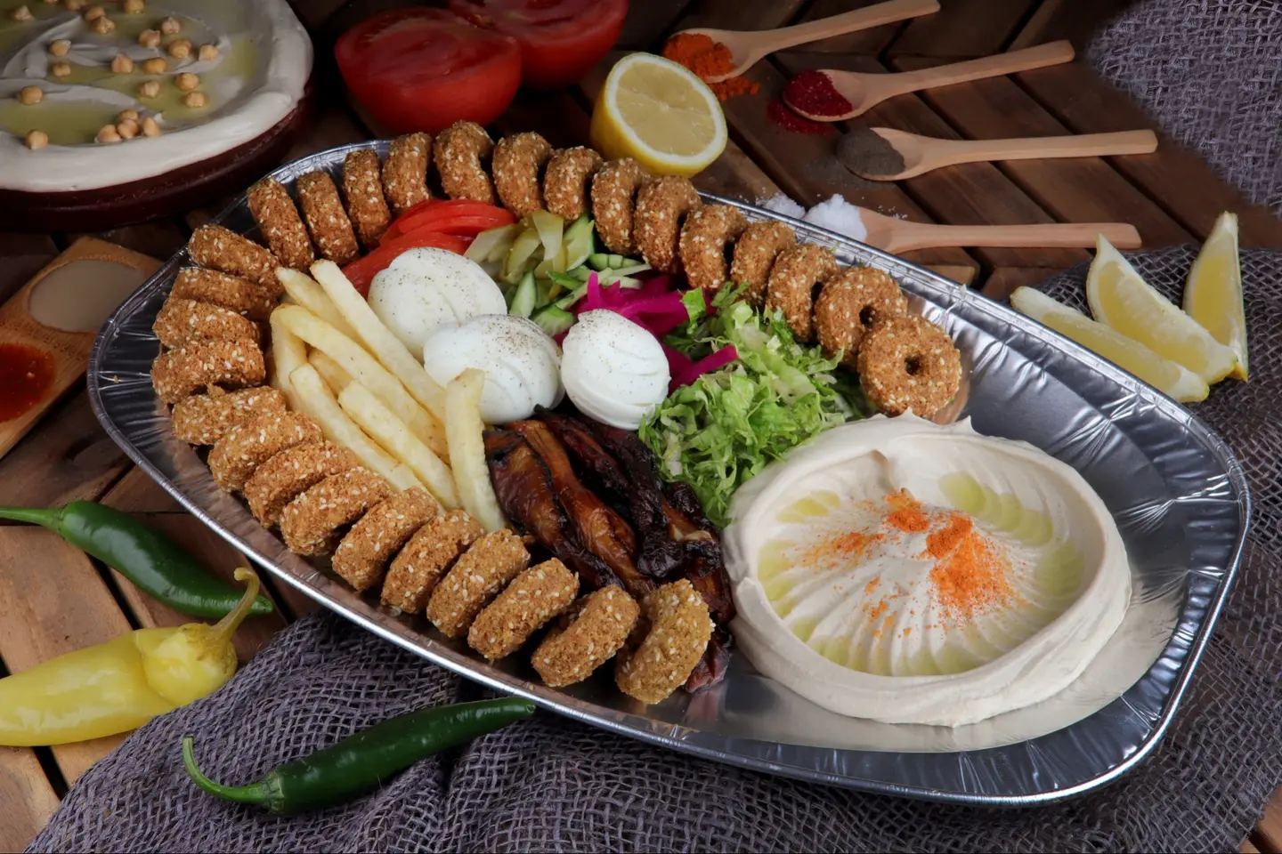 Large Falafel Plate