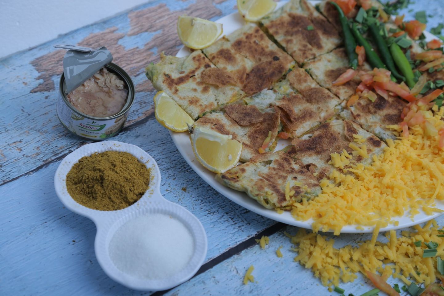 مطبق تونة شيدر