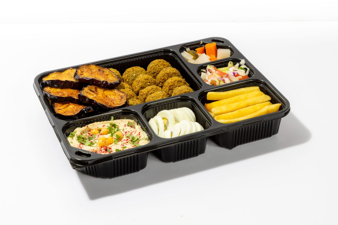 Falafel Dish 20 Pieces With Fries