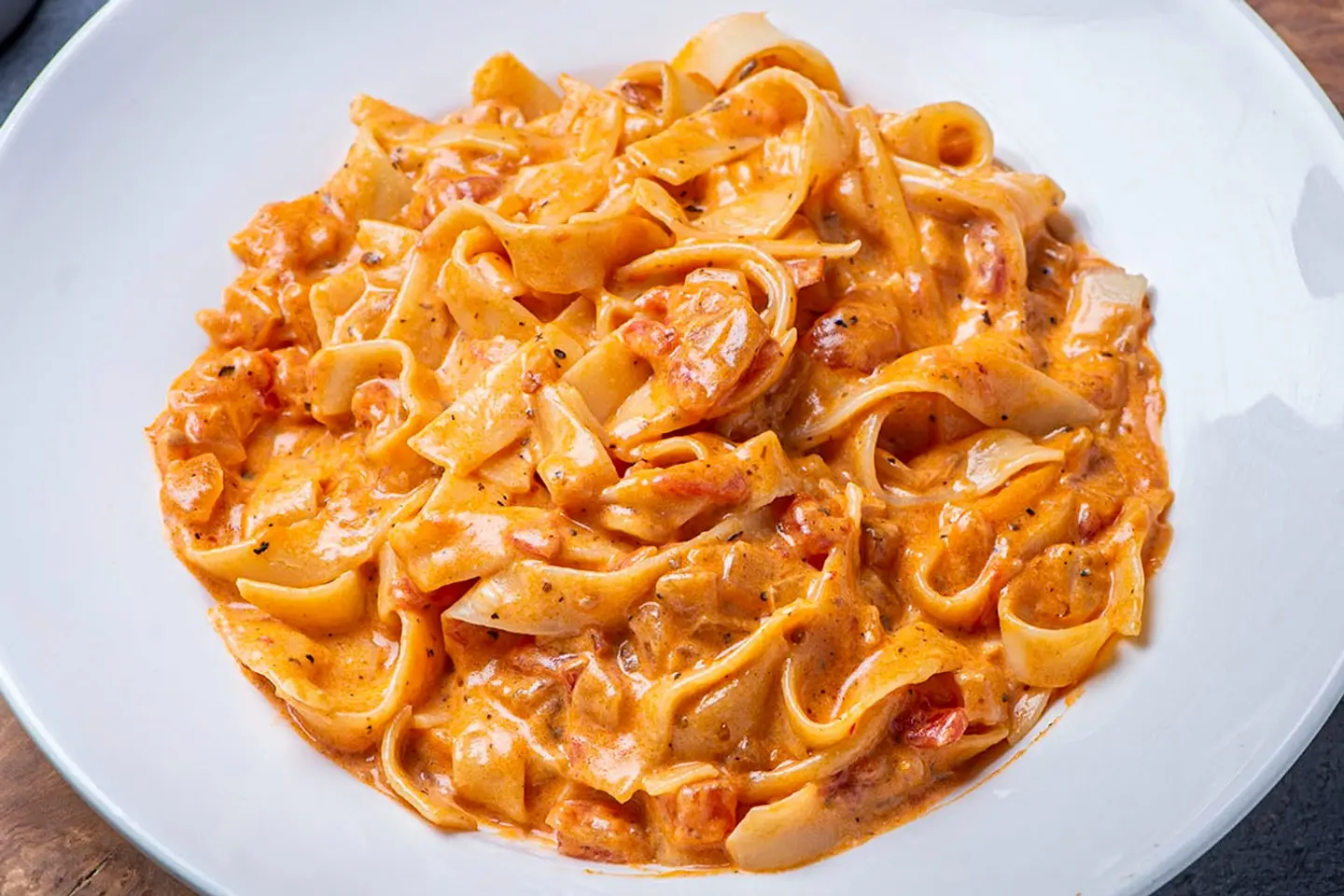 Pink Sauce With Choice Of Pasta