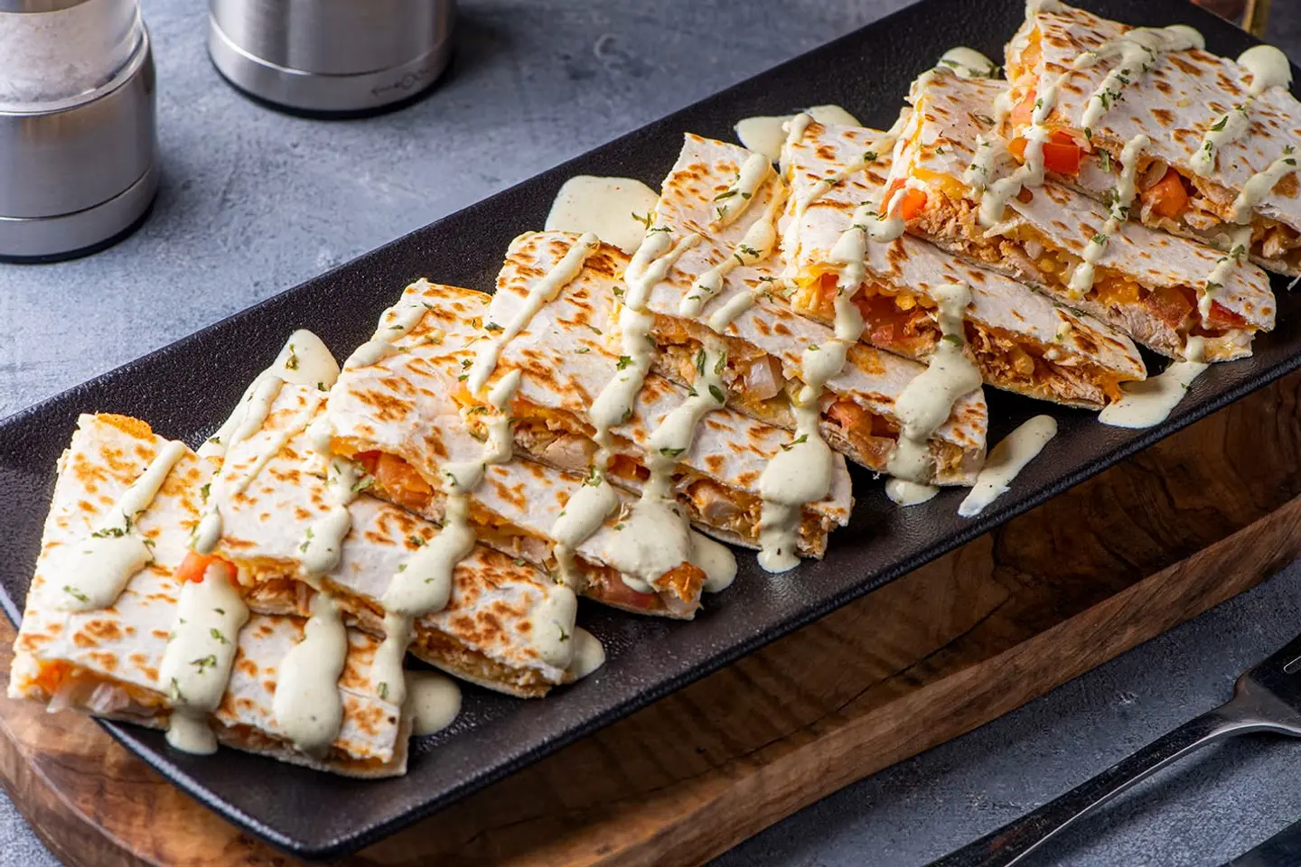 Buffalo Chicken Quesadilla