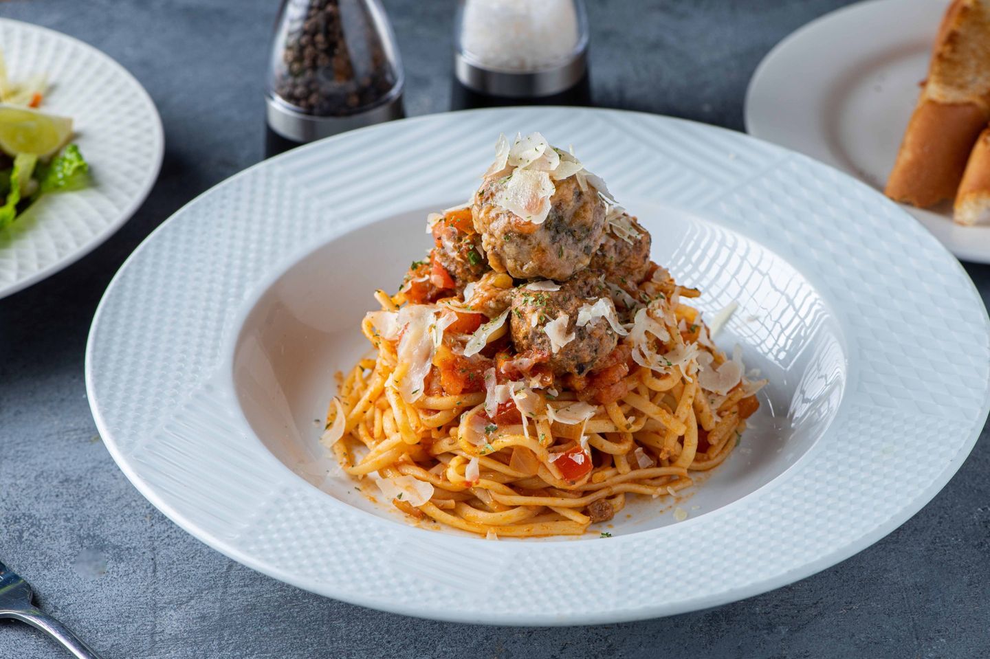 Meat Ball Linguine