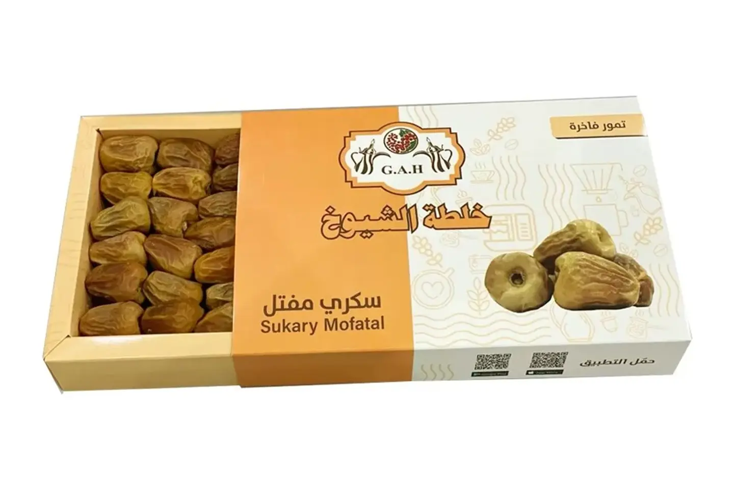 تمر سكري مفتل 500 جرام