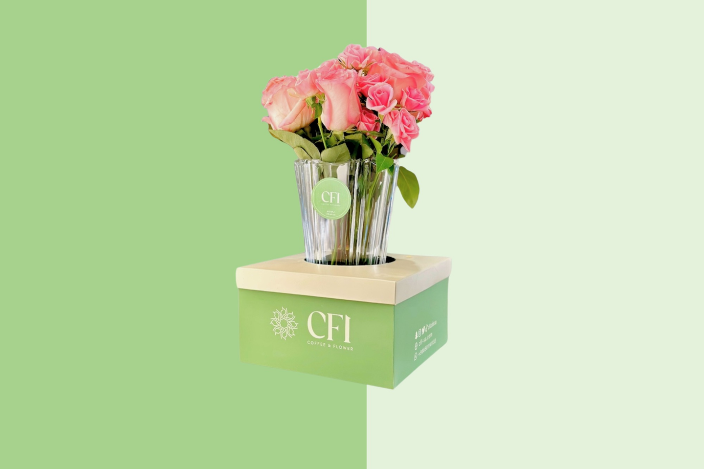 Flower Vase In Box