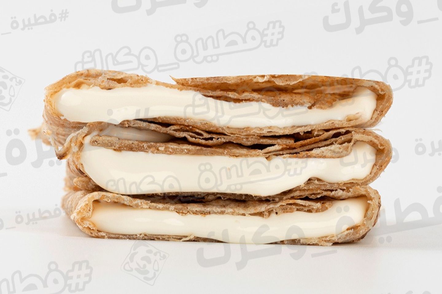 فطيرة دبل سائل