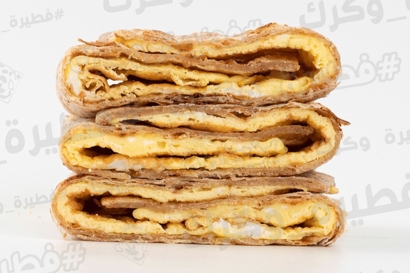 فطيرة دبل بيض