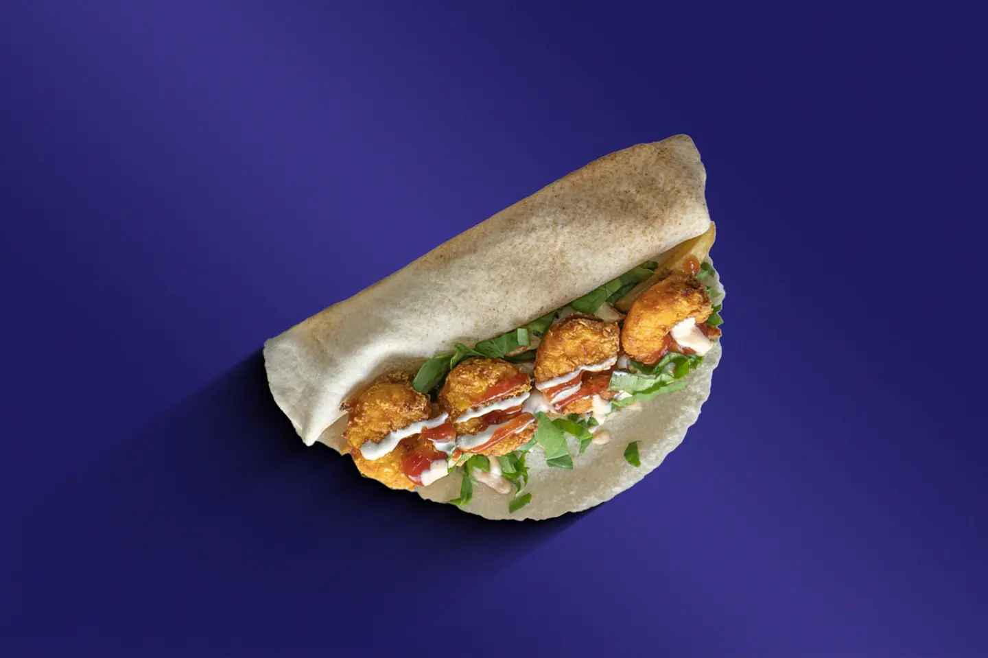 ساندوتش جمبري جامبو مقلي