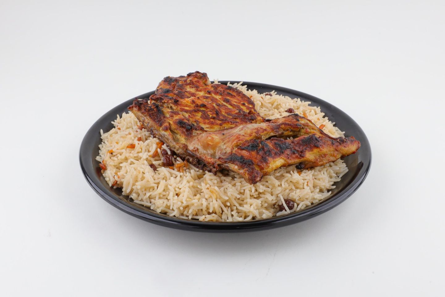 Half A Chicken On Charcoal Pishawari