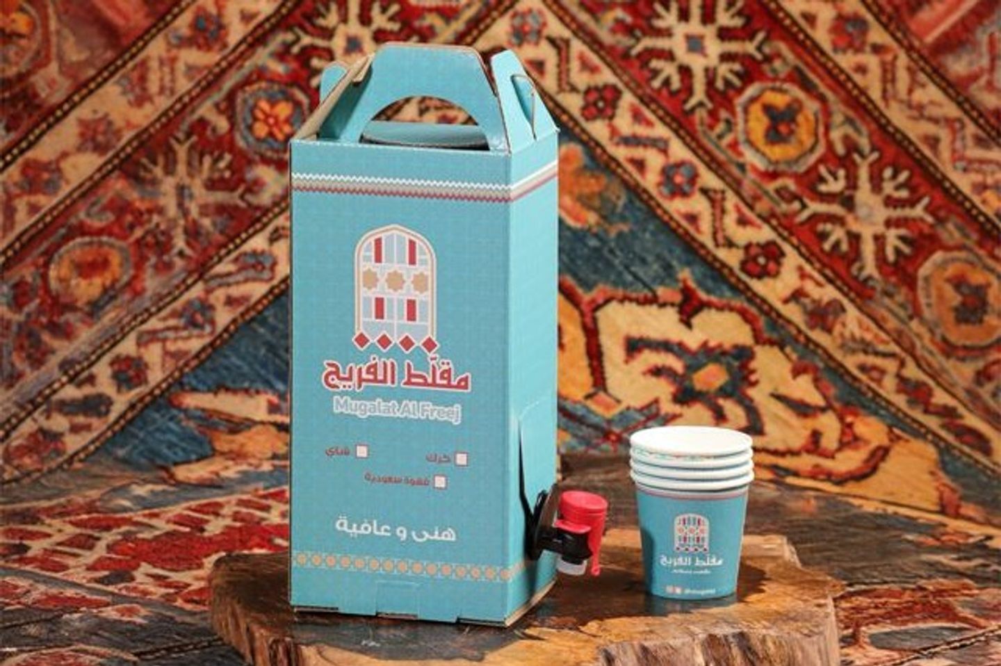 دلة قهوة كرتون