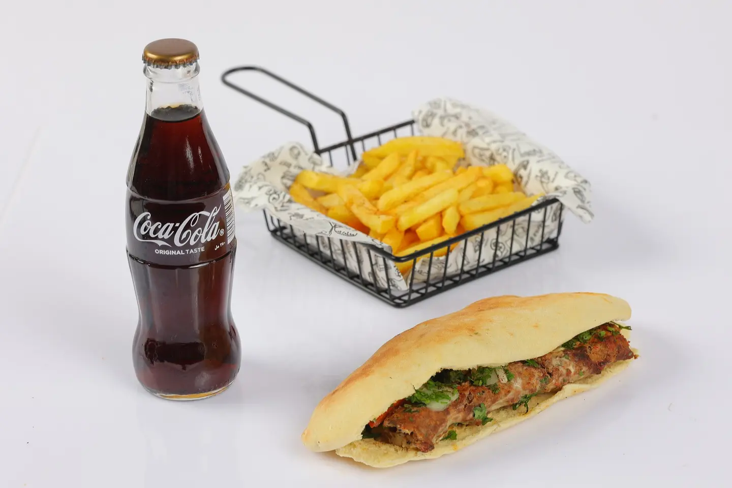 Lamb Kebab Combo Sandwich