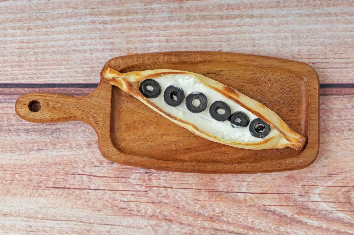 Labneh Pie With Olives