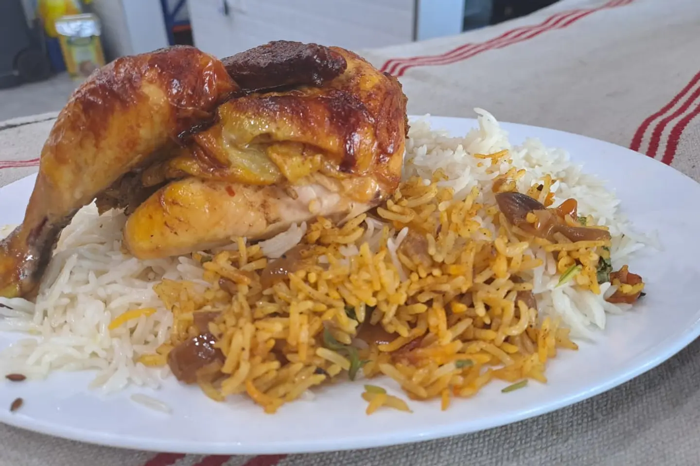 أرز كبسة الفريج