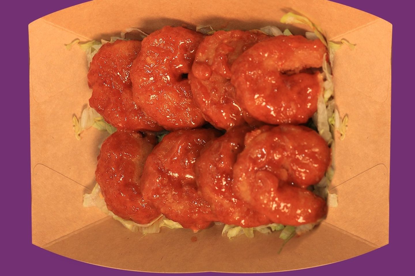 Maple Sriracha Shrimp
