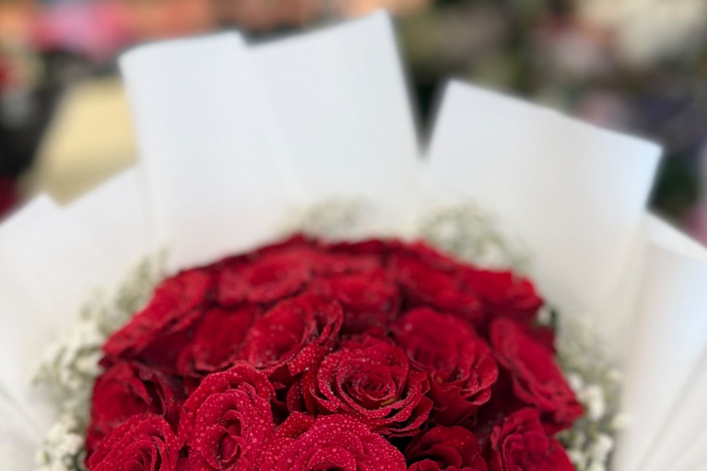 بوكيه جوري احمر