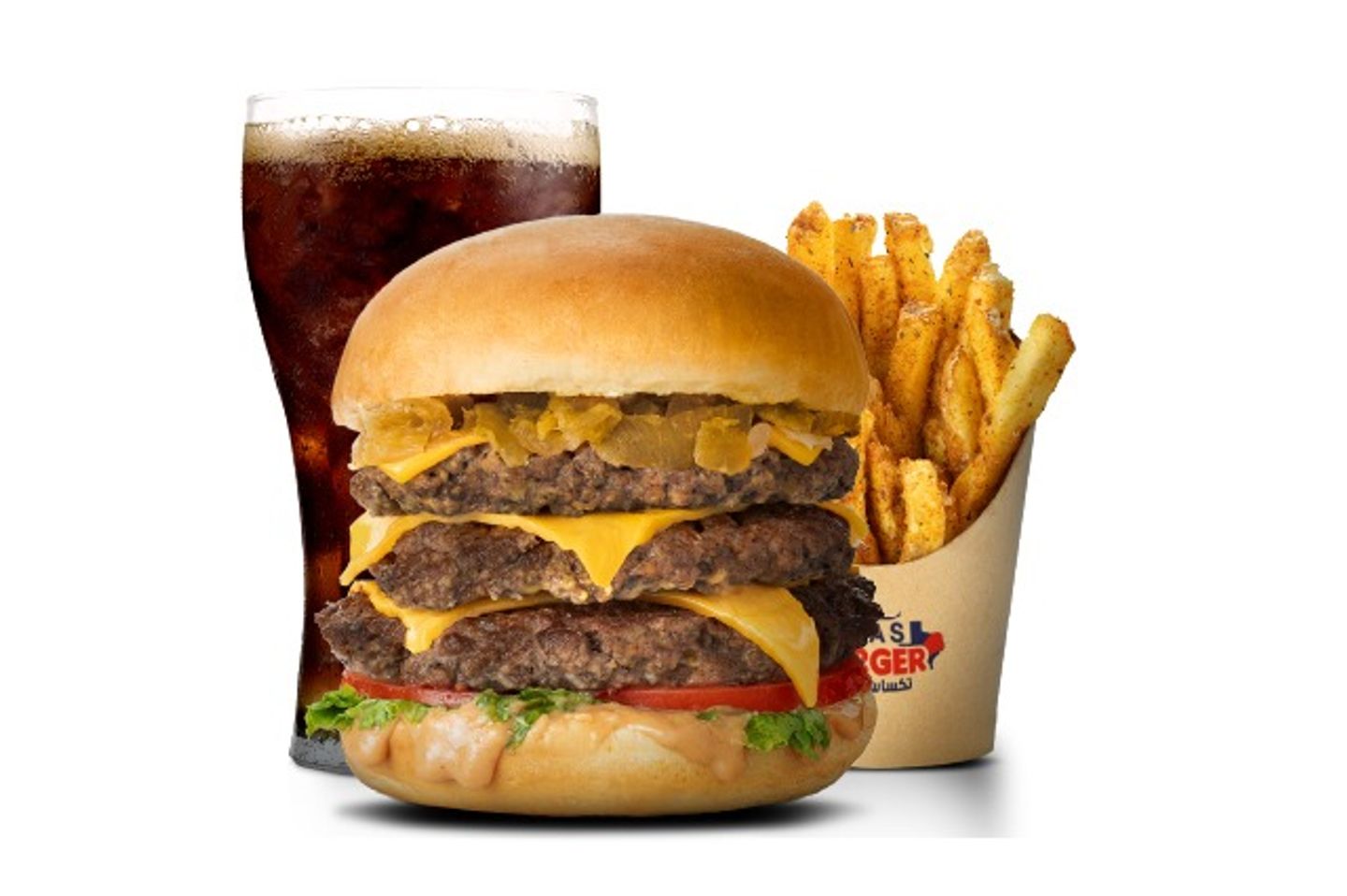 Classic Burger 3 Layer Meal