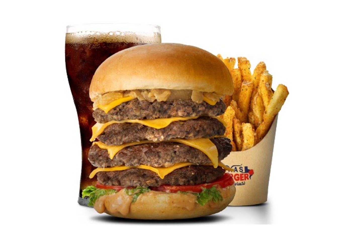 Classic Burger 4 Layer Meal