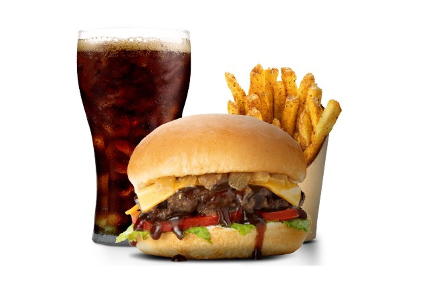Bbq Burger 1 Layer Meal