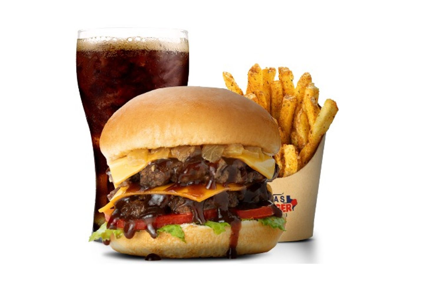 Bbq Burger 2 Layer Meal