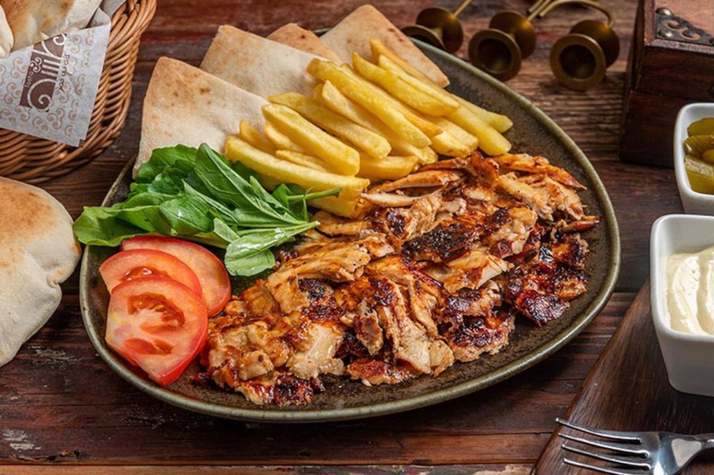 صحن خيالي شاورما