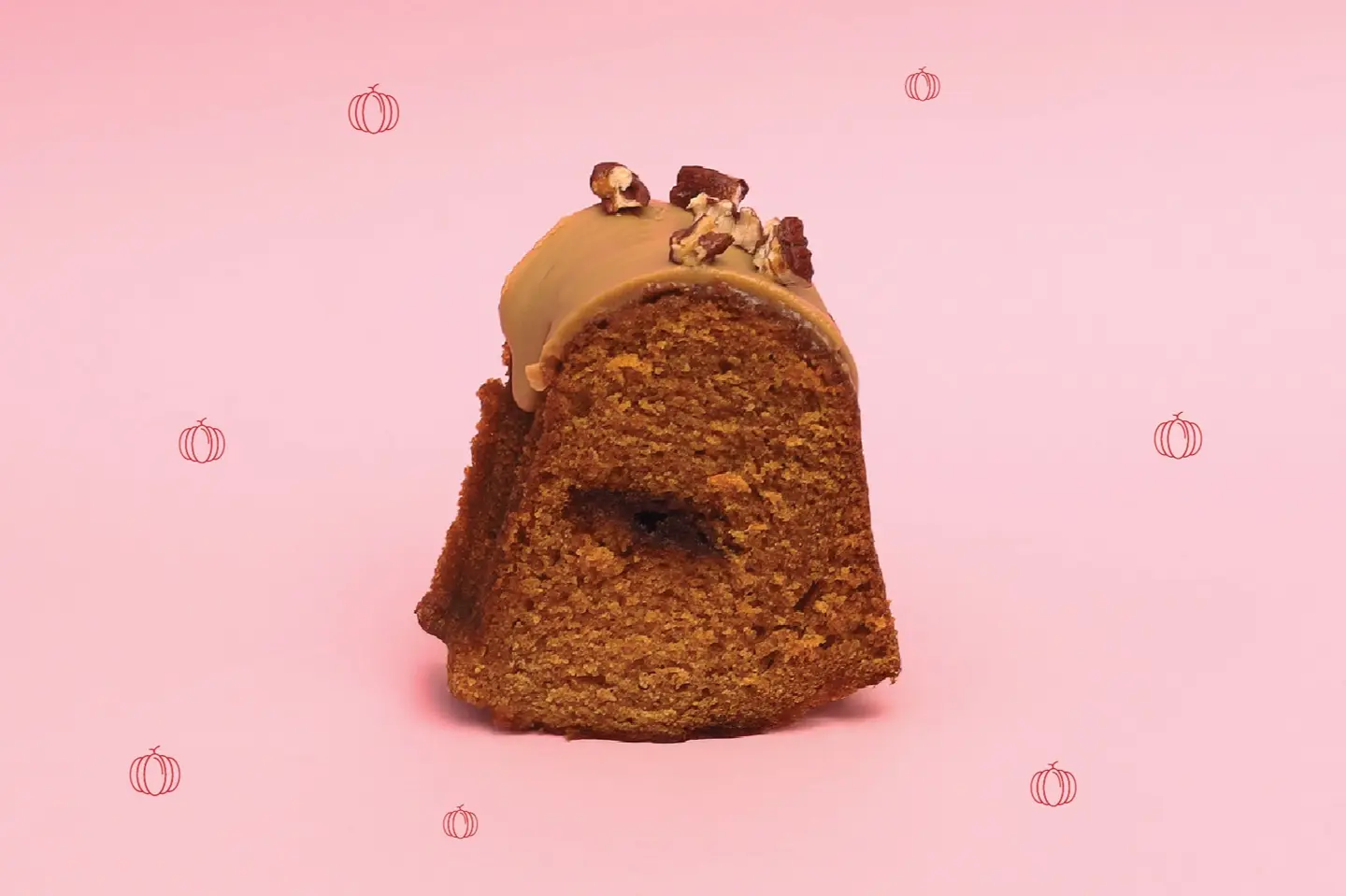 كيكة القرع بالبترسكوتش المملح