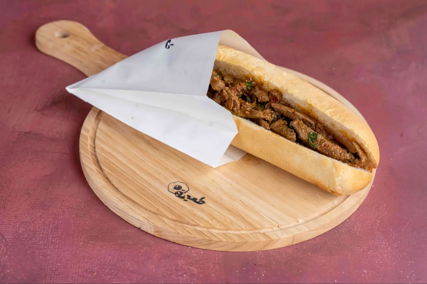 Lamb Liver Sandwich