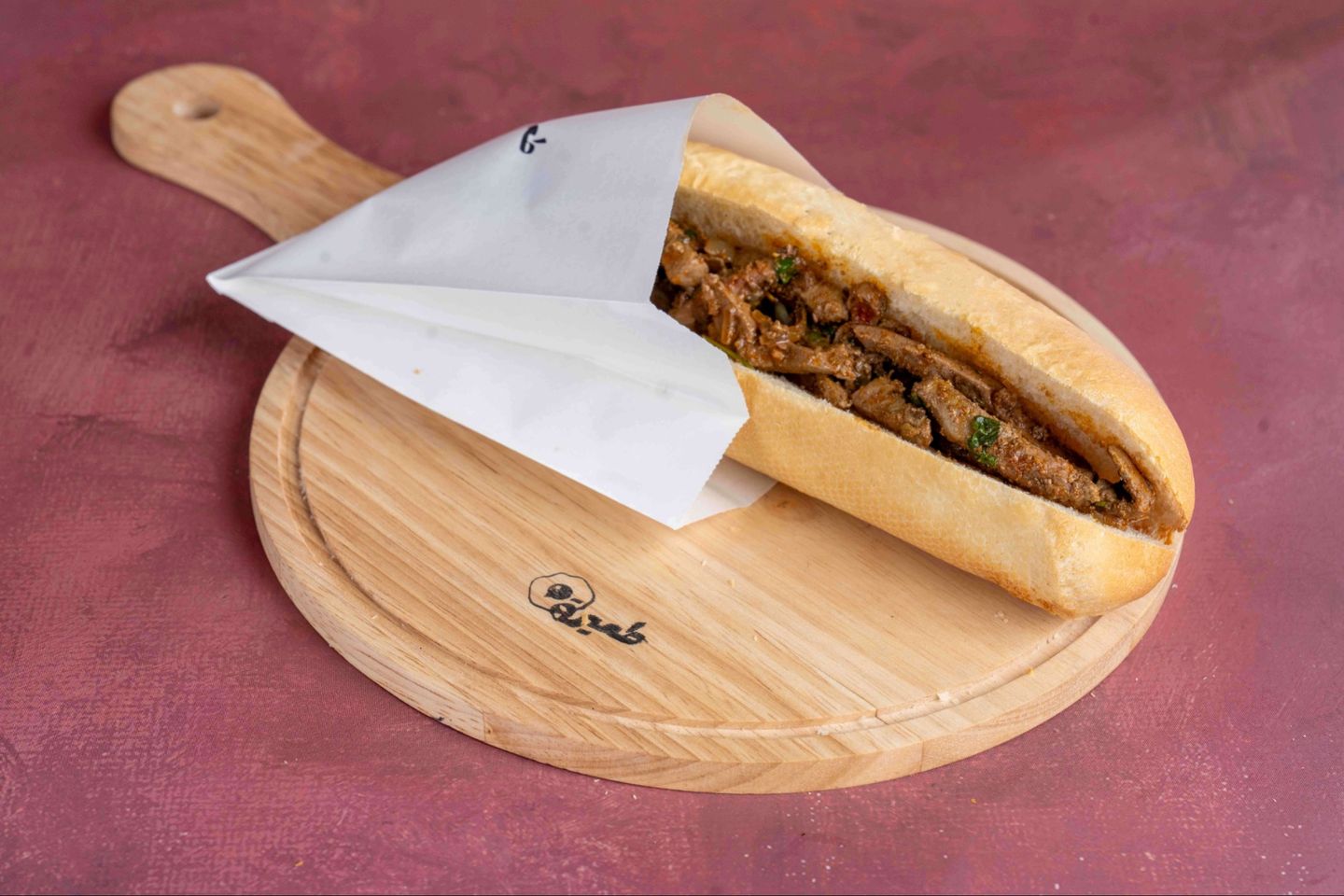 Lamb Liver Sandwich