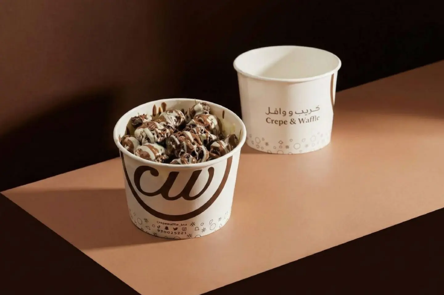 وافل بابلز كوب